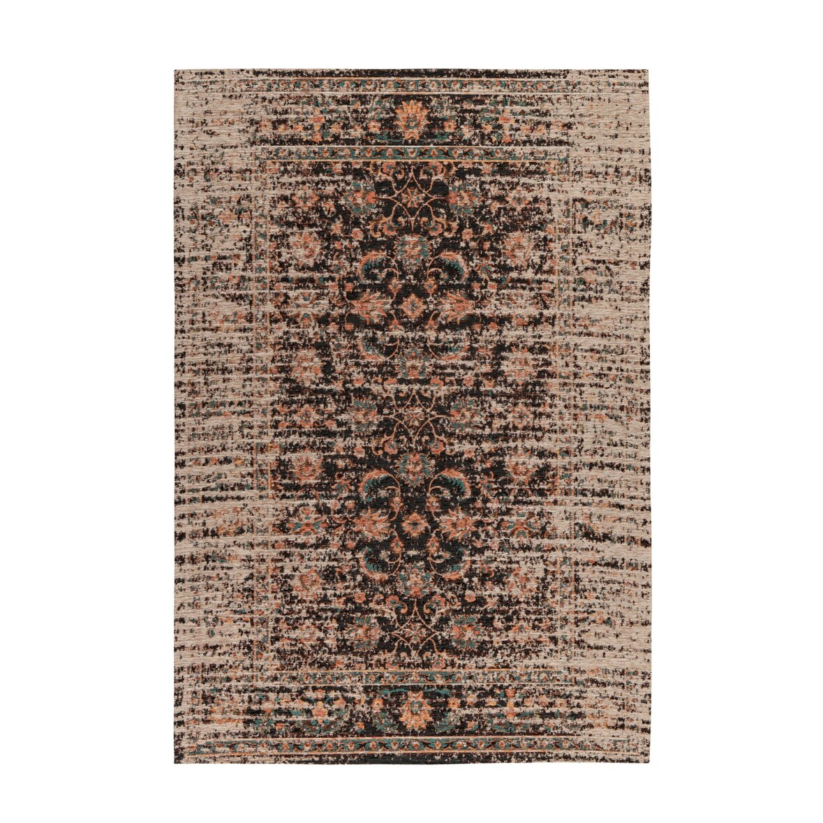 Ninnette 200 Multi / Rot 120cm x 180cm