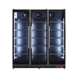 thumbnail of Gasfrit - Armario expositor para bebidas refrigerado 3 puerta gran capacidad 1680 x 635 x 1990 mm 1500 litros ,Luz led multicolor