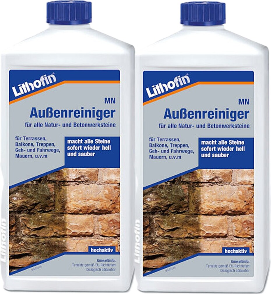 Lithofin MN Außenreiniger  2 x 1 l