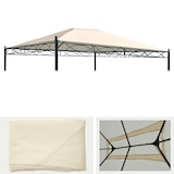 thumbnail of Funda de recambio para pérgola techo cenador Cadiz 4x3m ~ crema