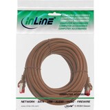 thumbnail of InLine® Patchkabel, S/FTP (PiMf), Cat.6, 250MHz, PVC, Kupfer, braun, 25m