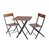 thumbnail of WellHome - MDF-Gartentisch- und Stuhlset (3-teilig)