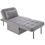 thumbnail of tectake Fauteuil de relaxation PONTO 4-en-1 réglable sur 6 positions - gris - 405305