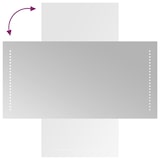 thumbnail of vidaXL LED-Badspiegel 40x80 cm
