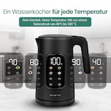 thumbnail of Emerio Wasserkocher mit Temperaturregelung 1,7 Liter – Touch-Bedienung – 360° drehbar – Warmhaltefunktion – 2200 W – WK-132229 – Schwarz