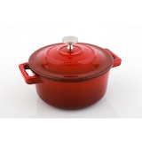 thumbnail of METRO PROFESSIONAL Kookpan met deksel, gietijzer, Ø 11 cm, 0.29 L, hoogte: 8.1 cm, inductie, ovenbestendig