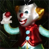 thumbnail of Christbaumschmuck 14,6cm Glas Zirkusclown Figur Handbemalt Weihnachtsbaum Anhänger Weihnachten Weihnachtsbaumschmuck Zirkus Clown Bunt