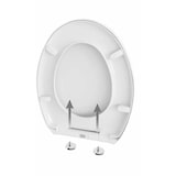 thumbnail of Asiento y Tapa WC compatible con BELLAVISTA RECORD - DUROPLAST, Envolvente y Amortiguada