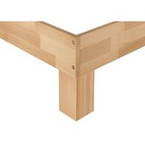 thumbnail of Doppelbett Überlänge Kingsize 180x220 Buche Massivholz natur Zubehör wählbar V-60.80-18-220  ohne Zubehör