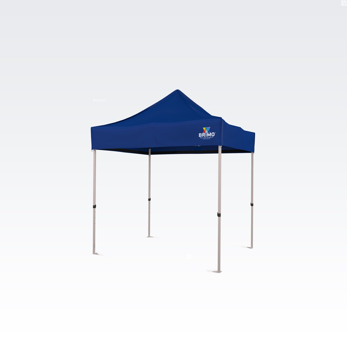 Faltzelt 2x2m - ohne 3 Wänden - Blau