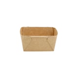 thumbnail of greenbox - Karton-Feinkost-Schalen 250 ml, 10,5 x 8 x 5 cm, braun, rechteckig, PE-beschichtet, 100 St.