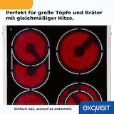 thumbnail of Exquisit ECM 8-4.1 BZ Inox Elektro-Standherd | Ober-/Unterhitze |  Grill | Heißluft | Multifunktion | Backofen-Volumen: 47 l | EEK:  A | Inox