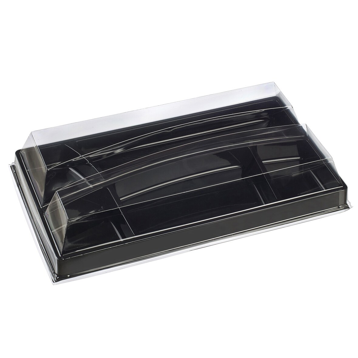 SOLIA Plateau Eco Design 5 compartiments + couvercle - PS25210 - par 100 pièces