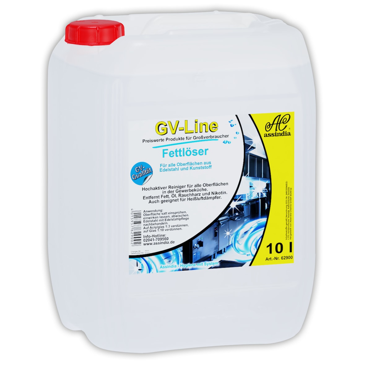 Assindia Fettlöser GV-Line 10l