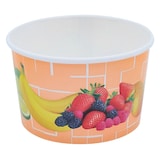 thumbnail of 200x Eisbecher Pappe rund 340 ml O 101mm Höhe 63mm "Fruchtreigen"