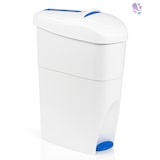 thumbnail of Damenhygiene-Behälter geschlossen mit Fußpedal zum einfachen öffnen - für sanitäre Abfälle, Damenbinden, Tampons etc.