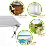 thumbnail of Mesa dobrável alumínio para campismo Aktive