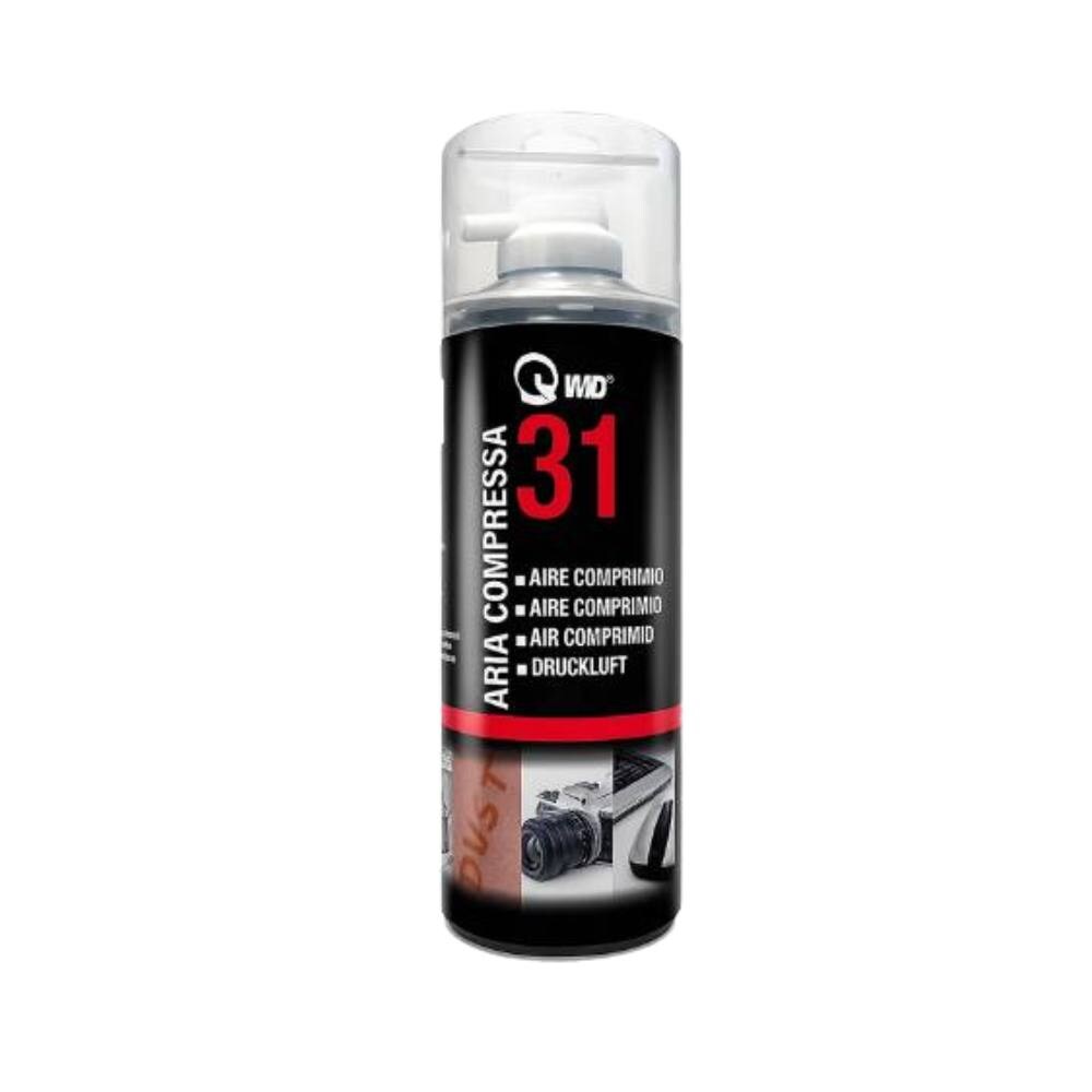 Vmd 31 bomboletta aria compressa 400 ml spray per pulizia elettronica precisa