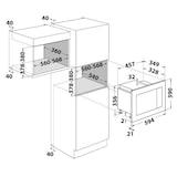 thumbnail of Micro-ondes encastrable gril WMF200GNB