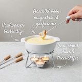 thumbnail of Boska Fondueset Party - Käsefondue - Fondue set - Fondue mit Brennpaste - Mit Teelicht - 750 ml - Keramik Fondue topf - Weiß