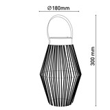thumbnail of LED Solarleuchte "KORBINIAN"