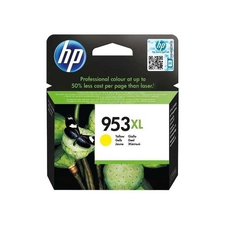 HP Cartouche d'encre jaune HP 953XL - F6U18AE