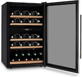 thumbnail of Les Petits Champs Weinkühlschrank 53 Flaschen CAVCD53, Kapazität 128L, 2 Temperaturzonen, Elegantes Design aus Edelstahl, Anti-UV, LED