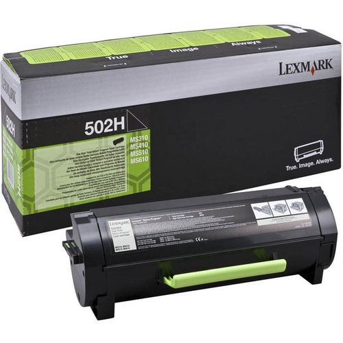 Lexmark 502H R cartucho de tóner 1 pieza(s) Original Negro