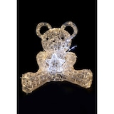 thumbnail of METRO Professional Orsetto di peluche 3D LED, alluminio/pvc, 116 x 100 x 120 cm, LED 584, 33 W, bianco caldo e freddo