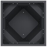 thumbnail of vidaXL Pflanzkübel 2 pcs Anthrazit 30 x 30 x 75 cm Stahl