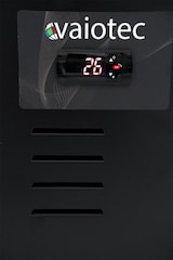 thumbnail of vaiotec TOPLINE Getränkekühlschrank 1 Tür / 155 Liter mit Leuchtaufsatz "schwarz", 390 x 480 mm