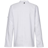 thumbnail of 227 - Kochjacke Westernstyle, langarm, Druckknöpfe : weiß 65% Polyester 35%Baumwolle 220 g/m² 2XL