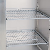 thumbnail of Romux® Kühlschrank mit 4 Türen 134 cm mit Umluftkühlung | Gastro Kühlschrank aus Edelstahl mit 1065 L Kapazität - 6 Einlegeböden und 580 W