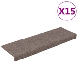 thumbnail of vidaXL Trapmatten 15 st 65x21x4 cm naaldvilt crèmekleurig