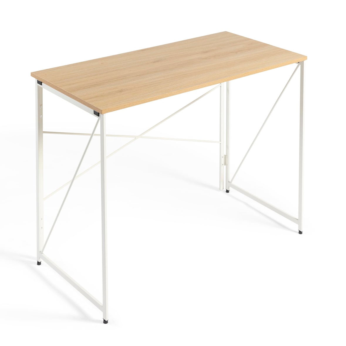 DUPI Escritorio de Ordenador Plegable PRACTIC | Estructura Resistente | Tamaño Compacto 100x50x72cm | Multifuncional para Estudio u Oficina | Taupe