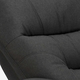 thumbnail of Poltrona relax elettrica reclinabile con alzapersona e ruote in Tessuto Marie per anziani - Nero-SR680FNW