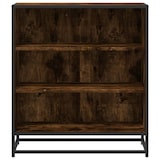 thumbnail of vidaXL Sideboard Räuchereiche 68x35x76 cm Holzwerkstoff und Metall