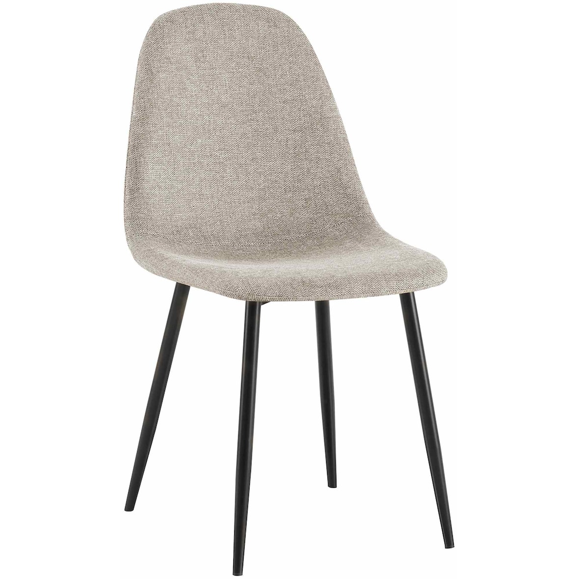 Sedia da pranzo Napier crema/Tessuto