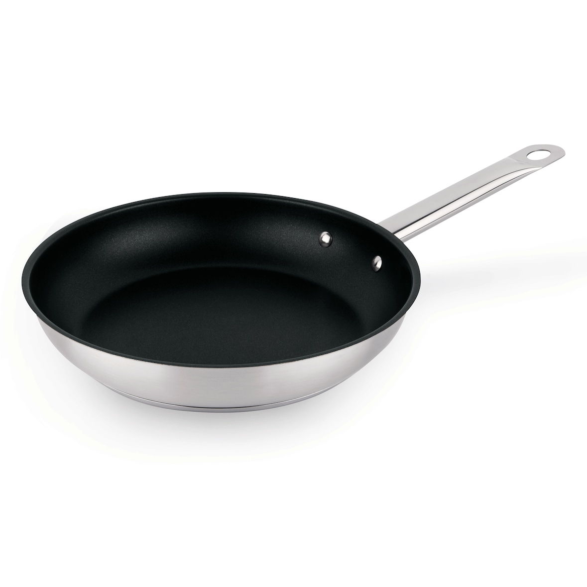 WAS Germany - Pfanne Cookware 51, mit Antihaftbeschichtung, Ø 30 cm, Chromnickelstahl