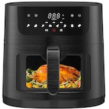 thumbnail of Heißluftfritteuse XXL 9L mit Sichtfenster, Airfeyer mit 8 Programmen, einstellbarer Zeit und Temperatur, spülmaschinengeeignet