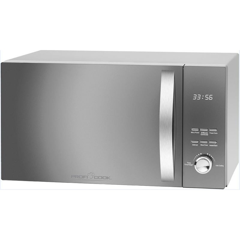 Microondas con grill y convección 3en1 23L 2300W PC-MWG 1176H Plata Proficook uso no intensivo