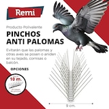 thumbnail of Pack de 10 Metros de Pinchos Antipalomas Púas de Acero Inoxidable, 20 Tiras de 50cm