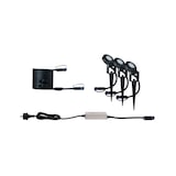 thumbnail of Paulmann Plug & Shine LED Gartenstrahler Sting Basisset  IP67 3000K 3x6,4W  75VA Anthrazit 93696