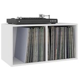 thumbnail of vidaXL Schallplatten-Aufbewahrungsbox Weiß 71x34x36 cm Holzwerkstoff