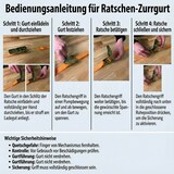 thumbnail of Spanngurt mit Ratsche 1-tlg 4m 800kg 25mm TÜV/GS orange wetterfest und robust