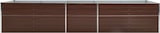 thumbnail of vidaXL Garten-Hochbeet Verzinkter Stahl 400x80x45 cm Braun