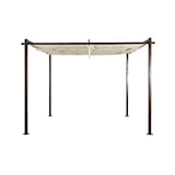 thumbnail of Pavillon Gartenzelt Gartendach Pergola Garten Terrasse Sonnenschutz 3x3 m KAIRO LIGHT beige