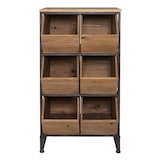 thumbnail of Meuble industriel 6 casiers H91 X L51 X P40