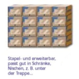 thumbnail of Schubladenbox 360x270x180mm stapel- und erweiterbar mit Sichtfenster