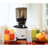 thumbnail of Extractor de zumos Cold Press - Kuvings AUTO10S Matt White, 48 rpm, 240 W, tolva de 3000 cm, sistema manos libres
